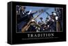 Tradition: Citation Et Affiche D'Inspiration Et Motivation-null-Framed Stretched Canvas