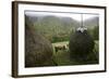 Traditional Alpine Agriculture With Hayrick And Grazing Cow (Bos Taurus) Amidst Woodland. Romania-David Woodfall-Framed Photographic Print