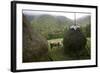 Traditional Alpine Agriculture With Hayrick And Grazing Cow (Bos Taurus) Amidst Woodland. Romania-David Woodfall-Framed Photographic Print