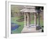 Traditional Architecture by Indhar Lake, Udaipur, Rajasthan, India-Keren Su-Framed Photographic Print