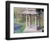 Traditional Architecture by Indhar Lake, Udaipur, Rajasthan, India-Keren Su-Framed Photographic Print