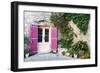 Traditional Architecture in Aigne Village, Languedoc-Roussillon, France-Nadia Isakova-Framed Photographic Print