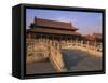 Traditional Architecture in Forbidden City, Beijing, China-Keren Su-Framed Stretched Canvas