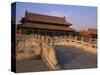 Traditional Architecture in Forbidden City, Beijing, China-Keren Su-Stretched Canvas