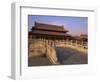 Traditional Architecture in Forbidden City, Beijing, China-Keren Su-Framed Photographic Print