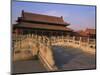 Traditional Architecture in Forbidden City, Beijing, China-Keren Su-Mounted Photographic Print