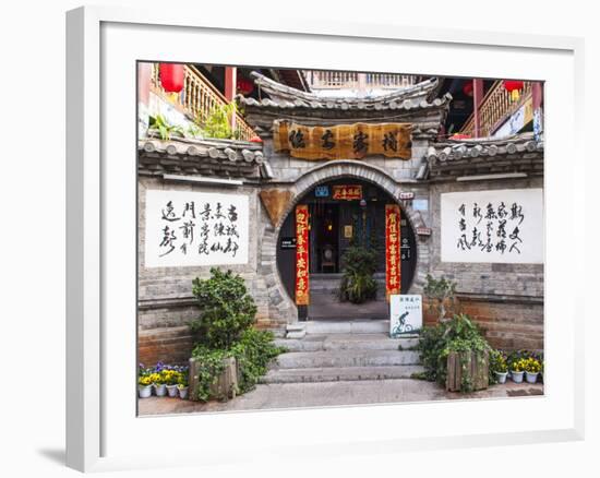 Traditional Architecture in Jianshui, Yunnan, China-Nadia Isakova-Framed Photographic Print