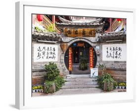 Traditional Architecture in Jianshui, Yunnan, China-Nadia Isakova-Framed Photographic Print