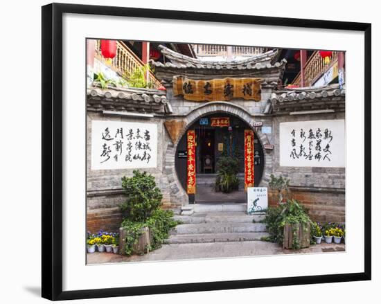 Traditional Architecture in Jianshui, Yunnan, China-Nadia Isakova-Framed Photographic Print