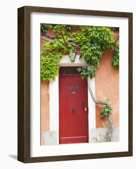 Traditional Architecture in Roussillon, Provence, France-Nadia Isakova-Framed Photographic Print