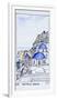 Traditional architecture in the town of Oia, island of Santorini, Greece-Richard Lawrence-Framed Photographic Print