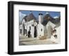 Traditional Architecture of Trulli, Alberobello, UNESCO World Heritage Site, Puglia, Italy, Europe-Terry Sheila-Framed Photographic Print