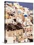 Traditional Architecture on Santorini, Greece-Keren Su-Stretched Canvas