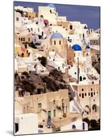 Traditional Architecture on Santorini, Greece-Keren Su-Mounted Photographic Print