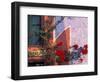 Traditional Architecture on Santorini, Greece-Keren Su-Framed Photographic Print