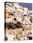 Traditional Architecture on Santorini, Greece-Keren Su-Stretched Canvas