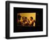 Traditional Artists Get Ready to Perform a Fusion Dance of Kerala Art Forms-null-Framed Photographic Print