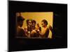 Traditional Artists Get Ready to Perform a Fusion Dance of Kerala Art Forms-null-Mounted Photographic Print