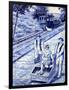 Traditional Azulejos Tiles, Funchal, Madiera, Portugal-Kymri Wilt-Framed Photographic Print