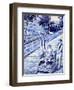 Traditional Azulejos Tiles, Funchal, Madiera, Portugal-Kymri Wilt-Framed Photographic Print