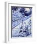 Traditional Azulejos Tiles, Funchal, Madiera, Portugal-Kymri Wilt-Framed Photographic Print
