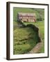 Traditional Barn in Upper Swaledale, Yorkshire Dales National Park, Yorkshire, England, UK-Patrick Dieudonne-Framed Photographic Print