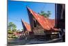 Traditional Batak House in Lake Toba, Sumatra, Indonesia, Southeast Asia-John Alexander-Mounted Photographic Print