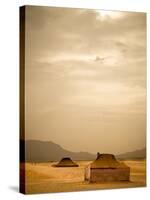 Traditional Bedouin Tents in the Sahara Desert, Near Zagora, Merzouga, Morocco, North Africa-Ian Egner-Stretched Canvas