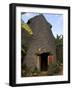 Traditional Beehive House of the Dorze People Made Entirely from Organic Materials, Ethiopia-Jane Sweeney-Framed Photographic Print