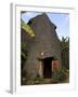 Traditional Beehive House of the Dorze People Made Entirely from Organic Materials, Ethiopia-Jane Sweeney-Framed Photographic Print