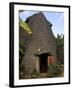 Traditional Beehive House of the Dorze People Made Entirely from Organic Materials, Ethiopia-Jane Sweeney-Framed Photographic Print