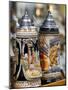 Traditional Beer Mugs, Munich, Bavaria, Germany-Yadid Levy-Mounted Photographic Print