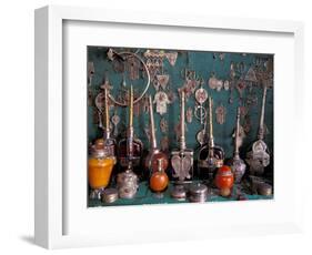 Traditional Berber Jewelry and Goods, Morocco-Merrill Images-Framed Photographic Print