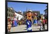 Traditional Big-Headed Masks of Minho at the Historical Centre of Viana Do Castelo-Mauricio Abreu-Framed Photographic Print