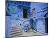 Traditional Blue Architechture, Jodhpur, Rajasthan, India-Doug Pearson-Mounted Photographic Print