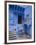 Traditional Blue Architechture, Jodhpur, Rajasthan, India-Doug Pearson-Framed Photographic Print