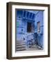 Traditional Blue Architechture, Jodhpur, Rajasthan, India-Doug Pearson-Framed Photographic Print