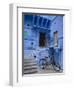 Traditional Blue Architechture, Jodhpur, Rajasthan, India-Doug Pearson-Framed Photographic Print