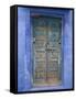 Traditional Blue Architecture, Jodhpur, Rajasthan, India-Doug Pearson-Framed Stretched Canvas