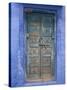 Traditional Blue Architecture, Jodhpur, Rajasthan, India-Doug Pearson-Stretched Canvas