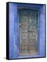 Traditional Blue Architecture, Jodhpur, Rajasthan, India-Doug Pearson-Framed Stretched Canvas