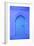 Traditional Blue Painted Door, Chefchaouen, Morocco, North Africa, Africa-Neil Farrin-Framed Photographic Print