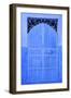 Traditional Blue Painted Door, Chefchaouen, Morocco, North Africa, Africa-Neil Farrin-Framed Photographic Print