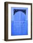 Traditional Blue Painted Door, Chefchaouen, Morocco, North Africa, Africa-Neil Farrin-Framed Photographic Print