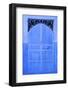 Traditional Blue Painted Door, Chefchaouen, Morocco, North Africa, Africa-Neil Farrin-Framed Photographic Print