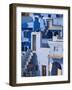 Traditional Blue Painted House, Jodphur, Rajasthan, India-Keren Su-Framed Photographic Print