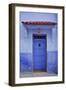 Traditional Bluehouse, Chefchaouen (Chefchaouene), Morocco, North Africa, Africa-Simon Montgomery-Framed Photographic Print