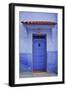 Traditional Bluehouse, Chefchaouen (Chefchaouene), Morocco, North Africa, Africa-Simon Montgomery-Framed Photographic Print