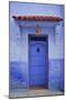 Traditional Bluehouse, Chefchaouen (Chefchaouene), Morocco, North Africa, Africa-Simon Montgomery-Mounted Photographic Print