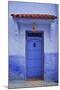 Traditional Bluehouse, Chefchaouen (Chefchaouene), Morocco, North Africa, Africa-Simon Montgomery-Mounted Photographic Print